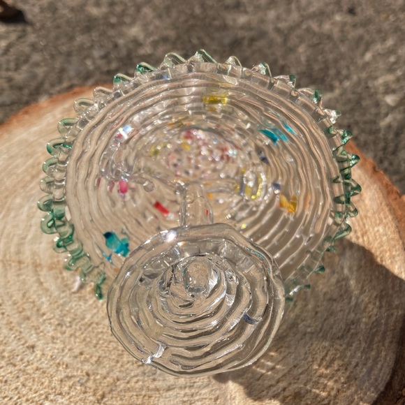 Vintage Hand blown glass tree - Picture 4 of 11